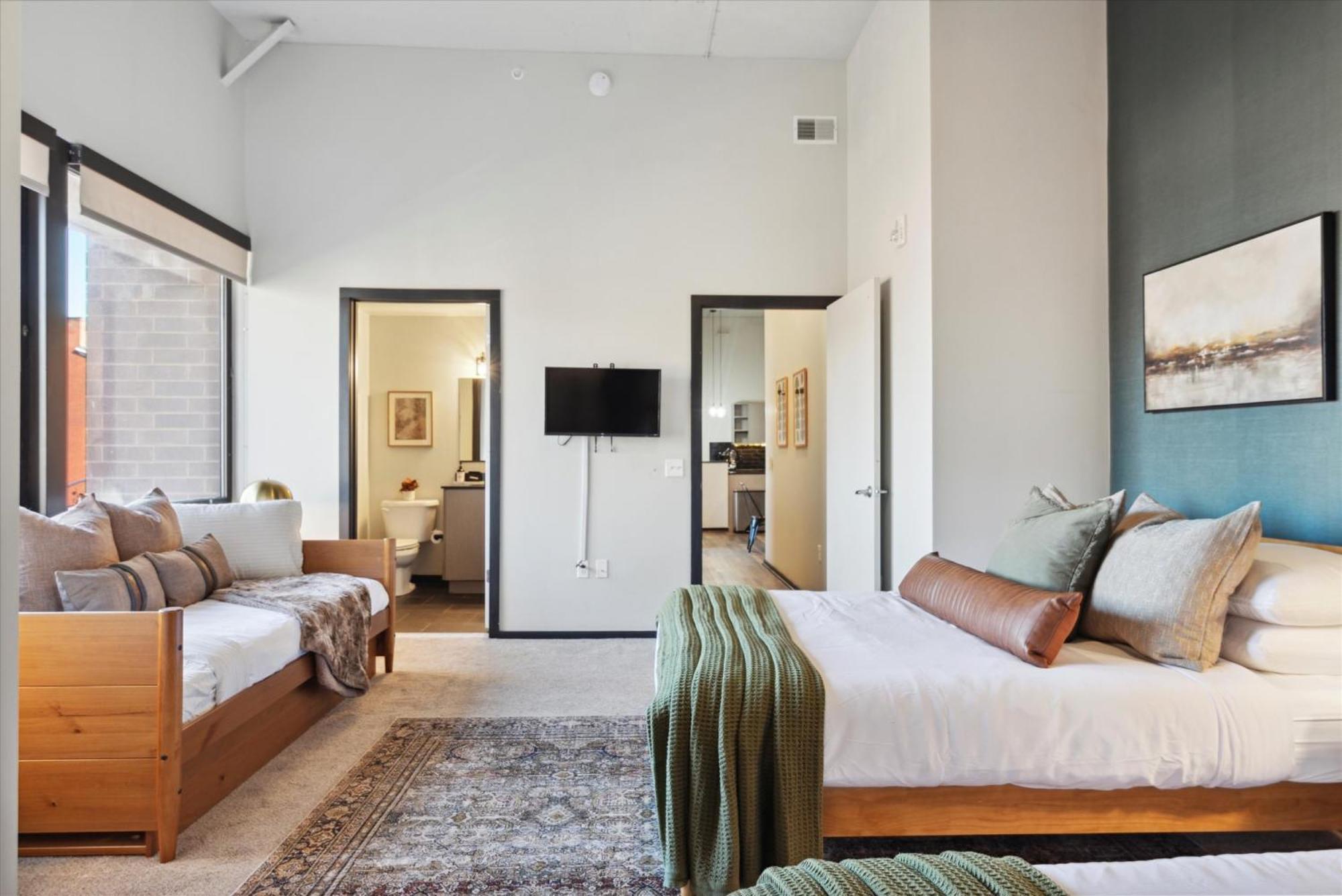 Large 3Br Apts & Studios, Free Parking, Gym, Game Room Philadelphia Exterior foto